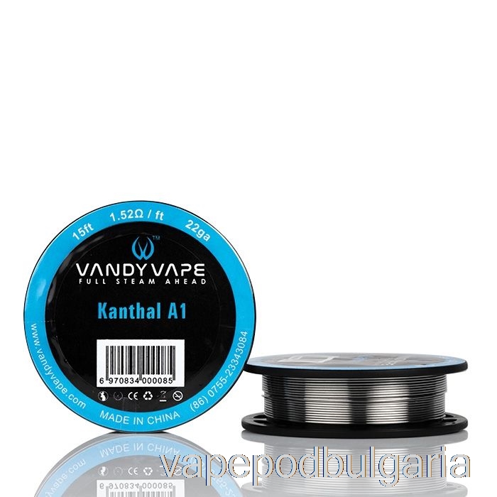 Vape Bulgaria Vandy Vape Specialty Wire Spools Kanthal A1 - 22ga / 1.52ohm - 15ft